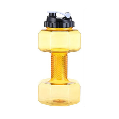 【Peace】2.2L Dumbbell Shaped Kettle Sport Water Bottle Fitness Cycling Water Bottle Creative Summer Water Drinks Bottle
