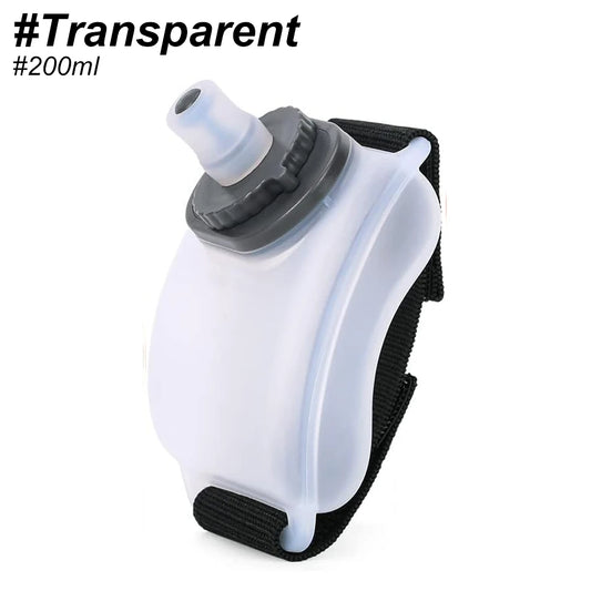 Outdoor Sports Wrist Water Bottle for Cycling Marathon Mountaineering 200Ml Silicone Wearable Sport Water Bottle