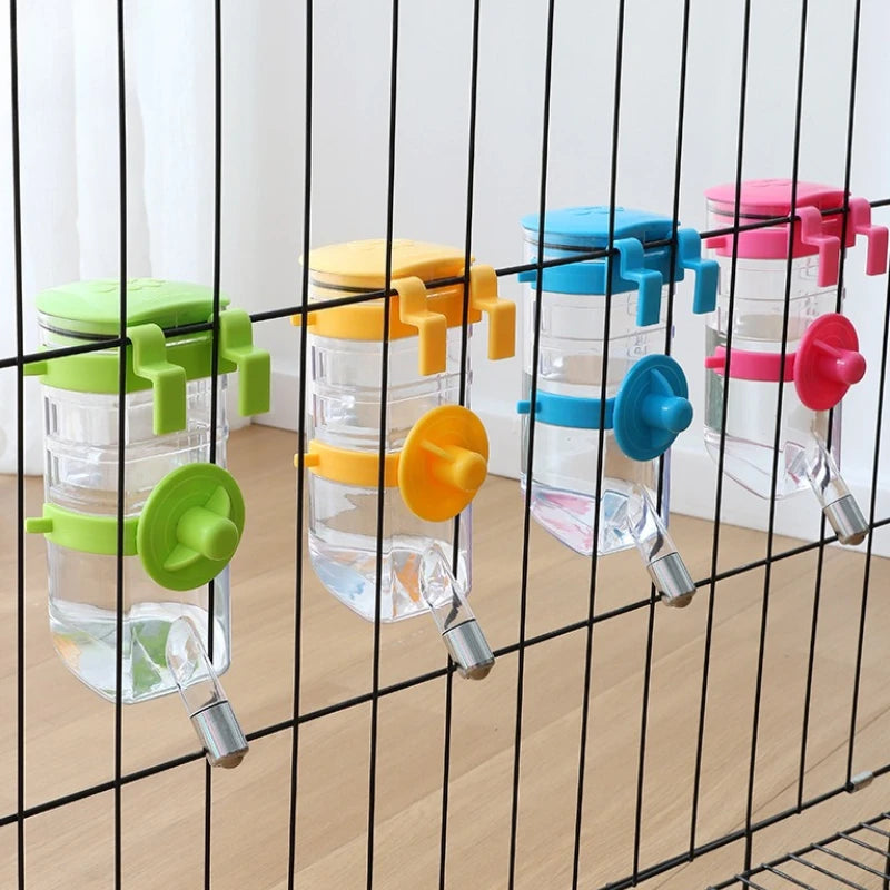 Hanging Pet Water Bottle for Cats Dogs Rabbits Pet Water Dispenser Pet Feeders